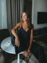 Classic Black Silk Pajama Set