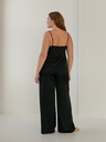Classic Black Silk Pajama Set